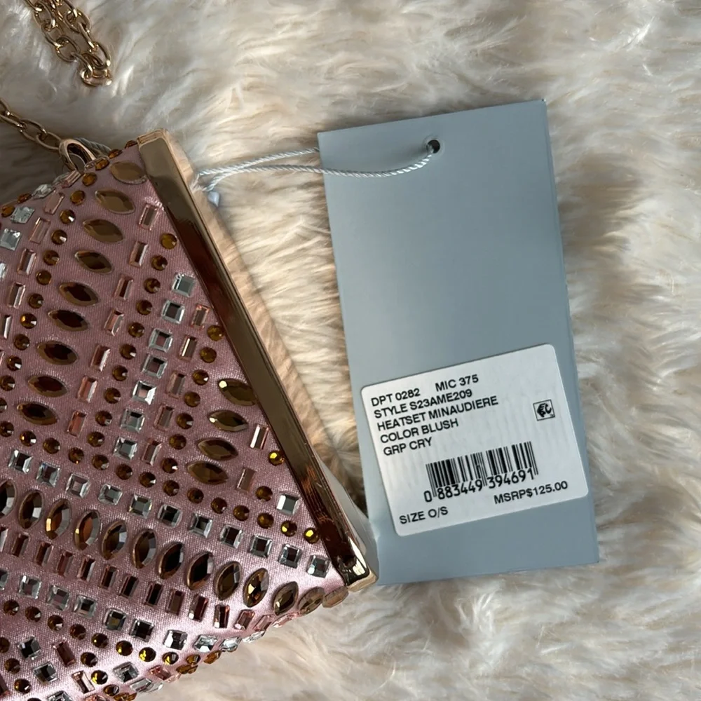 Antonio Melani Heatset Rhinestone Clutch
